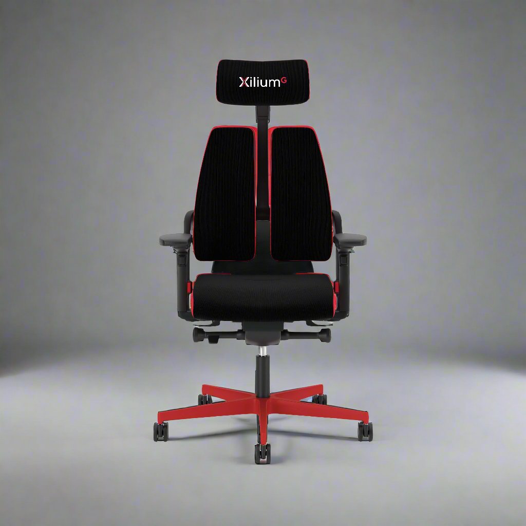 Xilium G swivel chair, red edition Nowy StylNowyThat’s My Office Furniture, 360 Degree View storage, desk, chair
