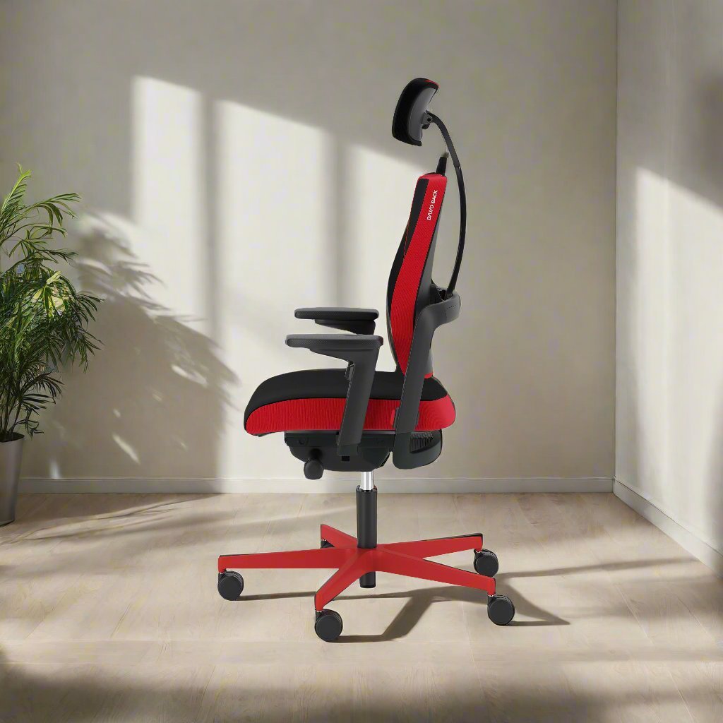 Xilium G swivel chair, red edition Nowy STylThat’s My Office Furniture, 360 Degree View storage, desk, chair