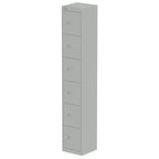 Office Locker (1 or 4 Doors, Standard or Slim) Qube by Bisley  