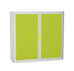 Office Cupboard Tambour Low 100cm Sliding Door Cabinet Create Colour Combinations  Grey Anthracite