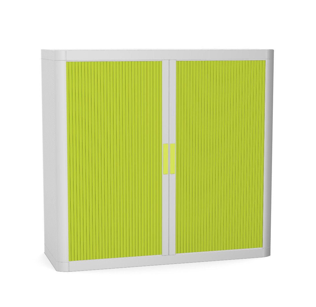 Office Cupboard Tambour Low 100cm Sliding Door Cabinet Create Colour Combinations  Grey Anthracite