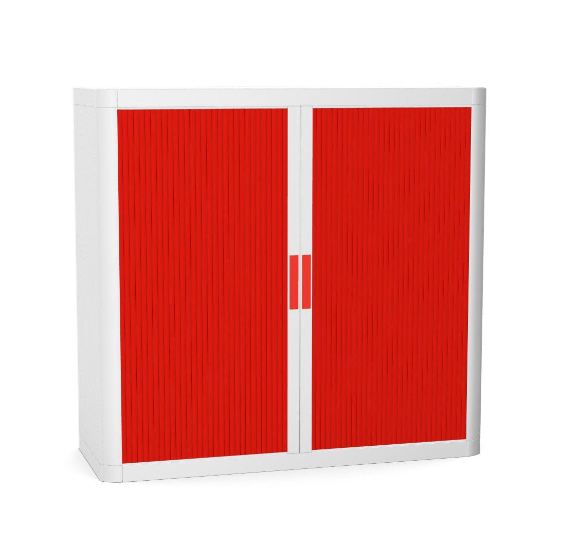 Office Cupboard Tambour Low 100cm Sliding Door Cabinet Create Colour Combinations   