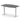 Office Writable Boardroom Table High Gloss Height Adjustable by Dynamic Black 180  Wide Silver Wide