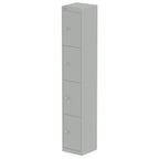 Office Locker (1 or 4 Doors, Standard or Slim) Qube by Bisley  