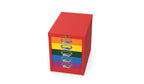 Office  5 Drawer NON-Locking Multidrawer by Silverline MDUR05SD-pride 5 Office Furniture and Home Remote Working