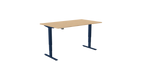 Lavoro Standing Desk Height Adjustable  | BADV16080-Sherman Oak