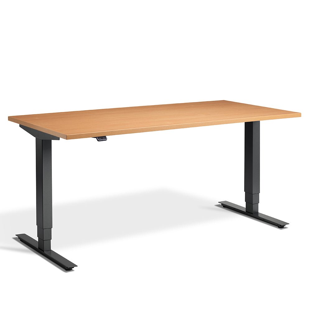 Lavoro Sit Stand Height Adjustable Desk choose desk colour and width 120 140 160 or 181
