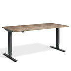 Lavoro Standing Desk Height Adjustable  | BADV16080-White Ply Edge