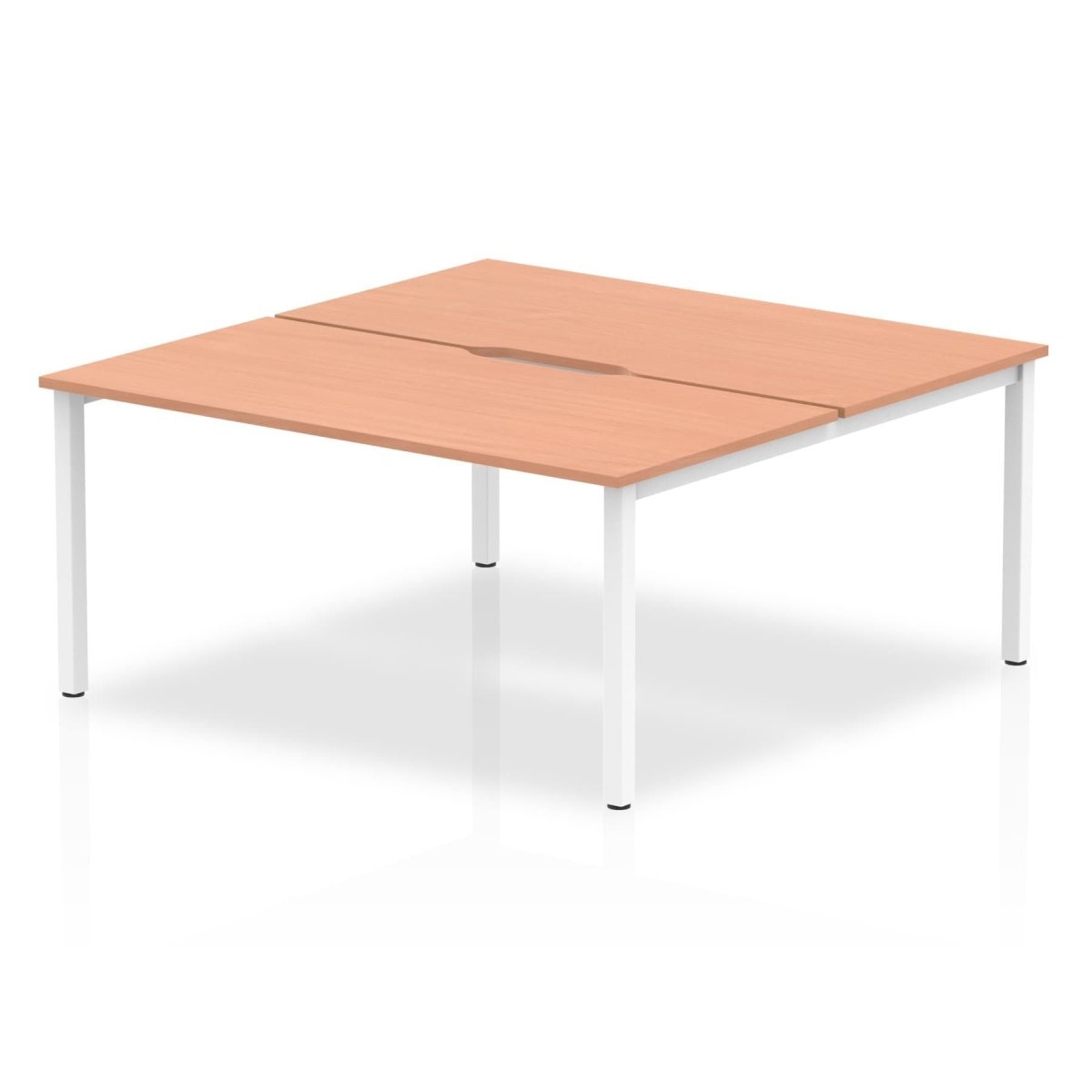 Office furniture evolve-plus-b2b-desk-2-person Dynamic  Beech 160 Wide