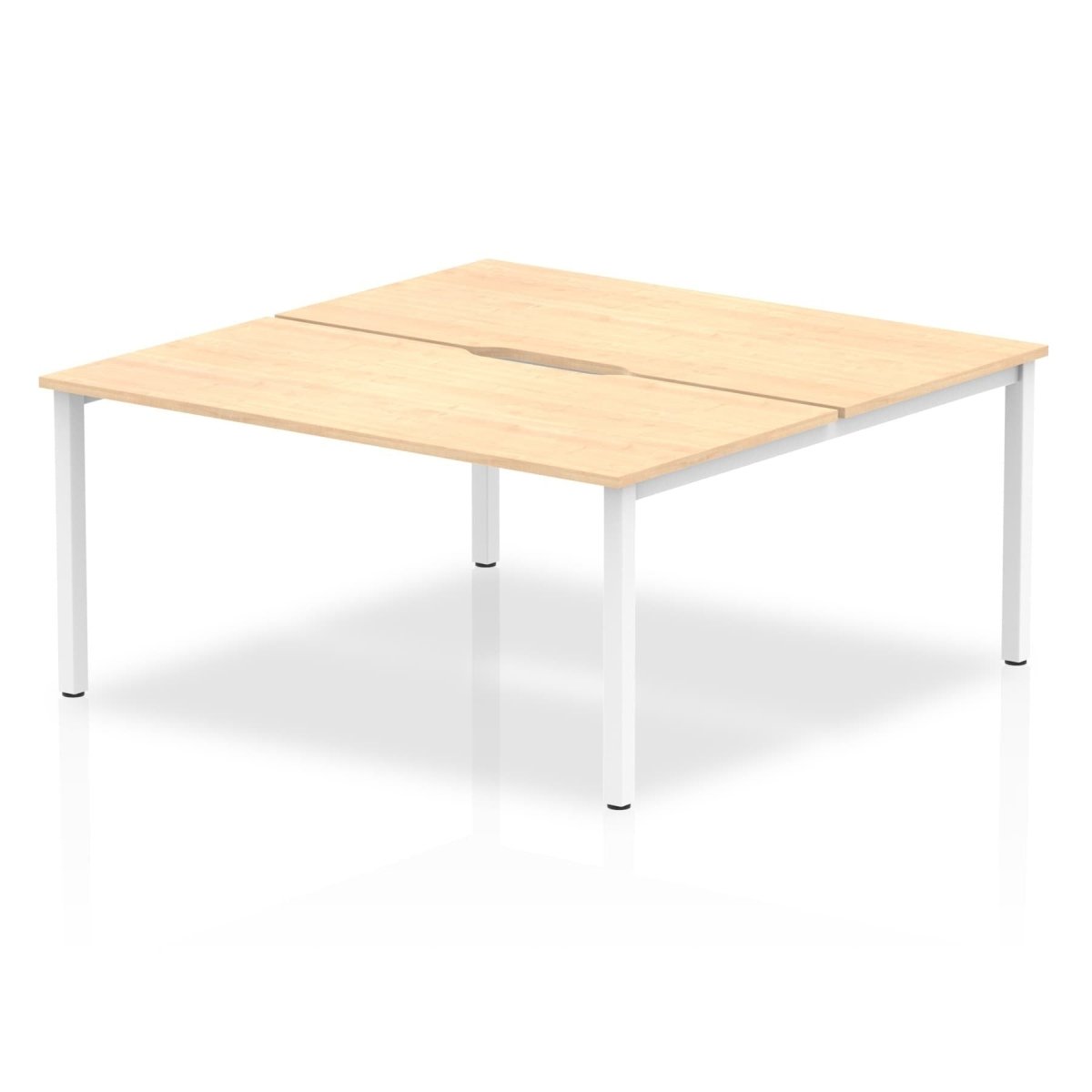 Office furniture evolve-plus-b2b-desk-2-person Dynamic  Maple 160 Wide