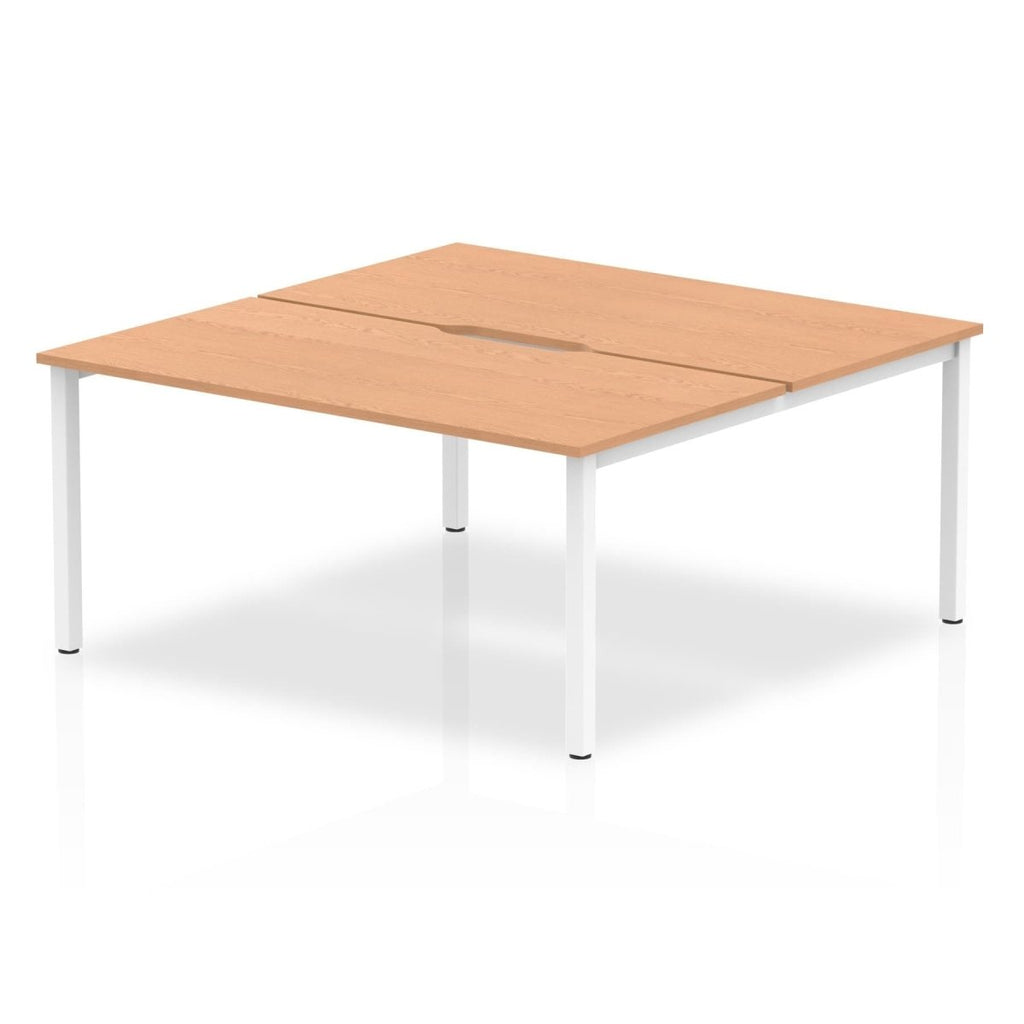 Office furniture evolve-plus-b2b-desk-2-person Dynamic  Oak 160 Wide