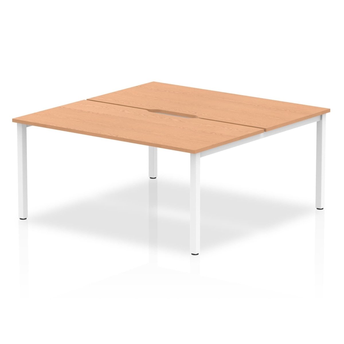 Office furniture evolve-plus-b2b-desk-2-person Dynamic  Oak 160 Wide