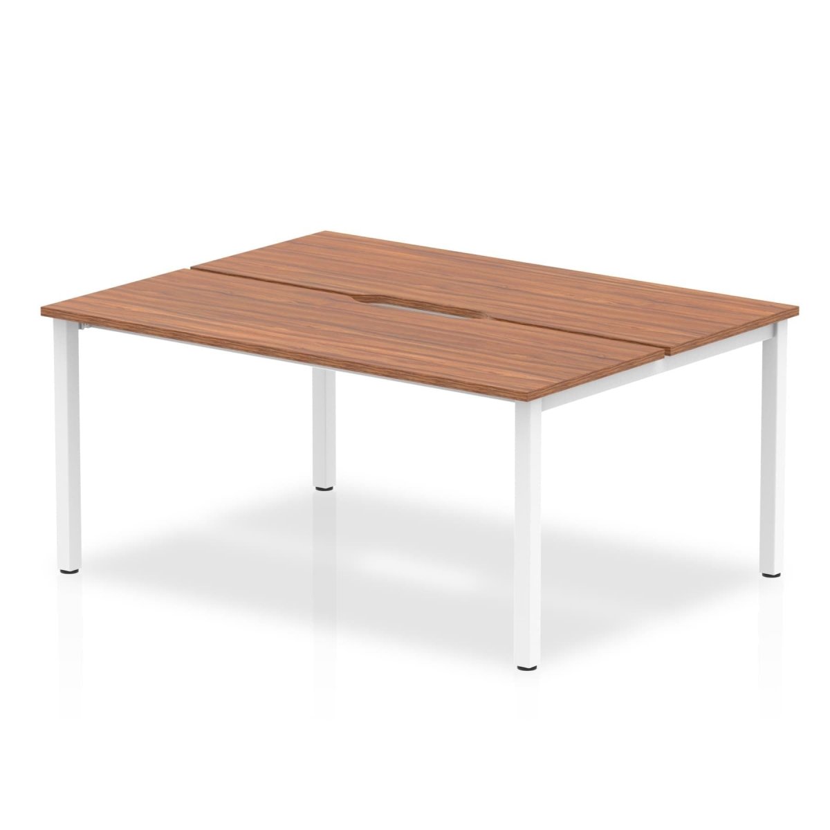 Office furniture evolve-plus-b2b-desk-2-person Dynamic  Walnut 140 Wide