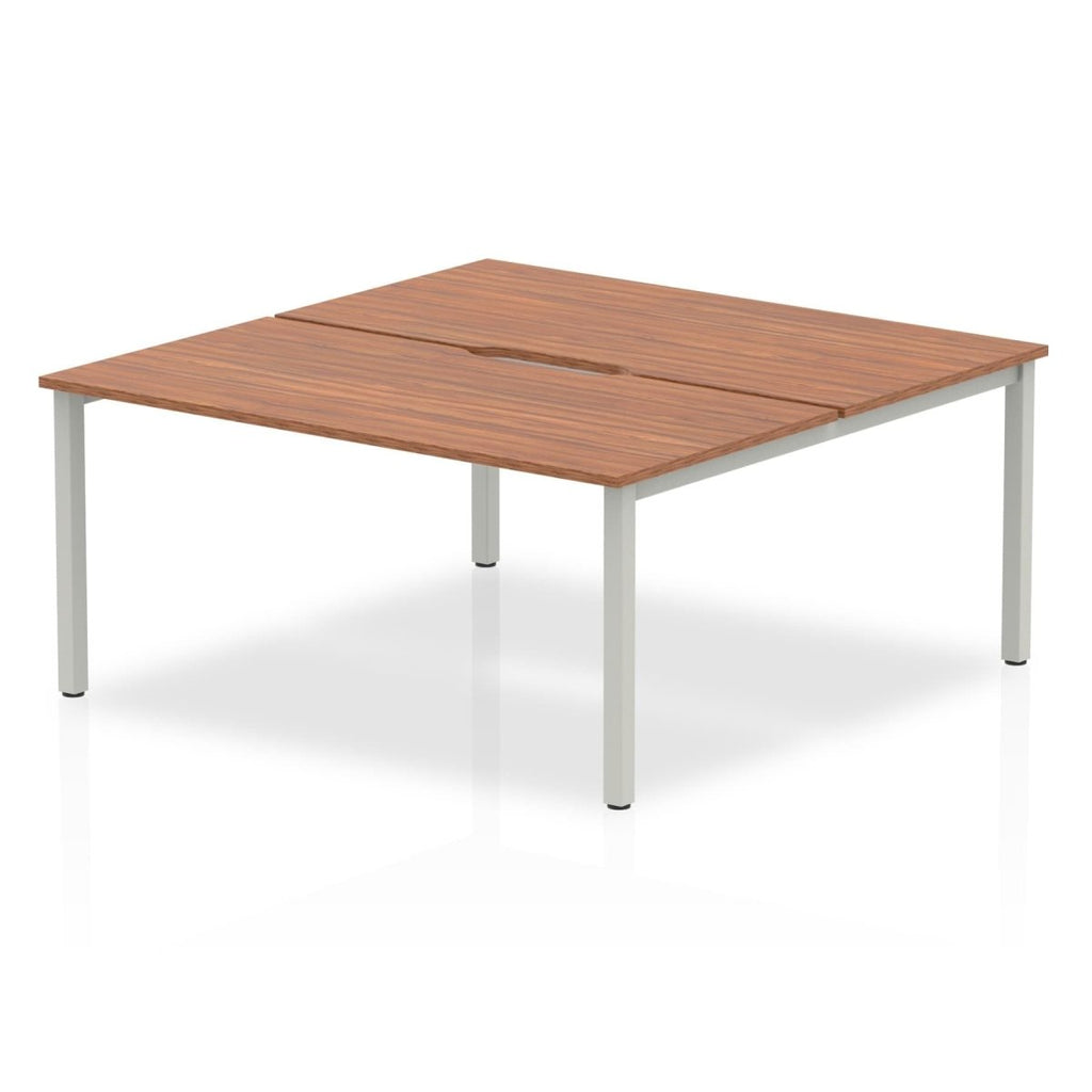 Office furniture evolve-plus-b2b-desk-2-person Dynamic  Walnut 160 Wide