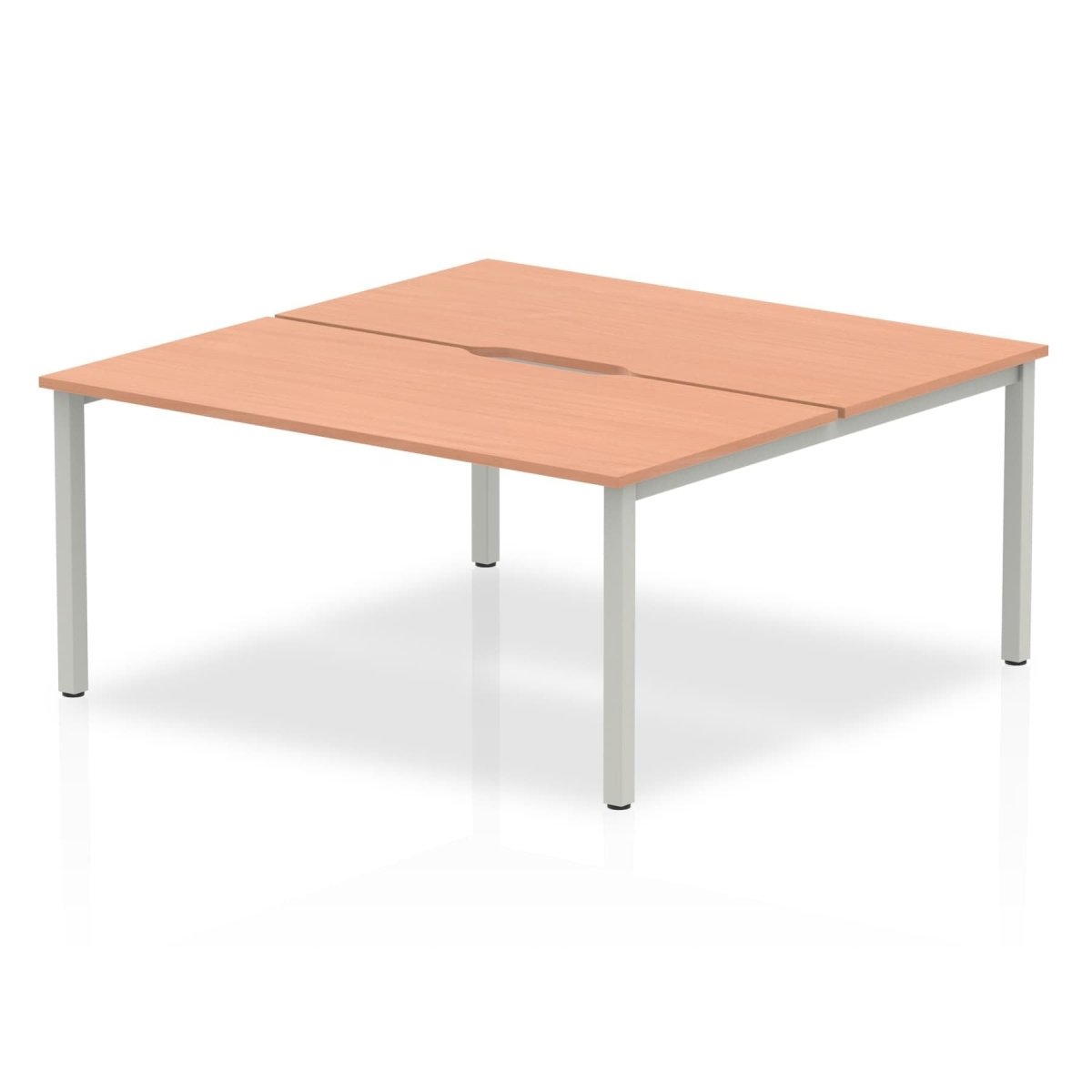 Office furniture evolve-plus-b2b-desk-2-person Dynamic  Beech 160 Wide
