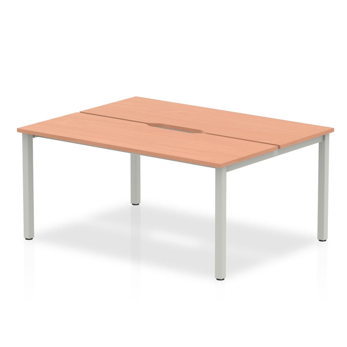 Office furniture evolve-plus-b2b-desk-2-person Dynamic  Beech 140 Wide