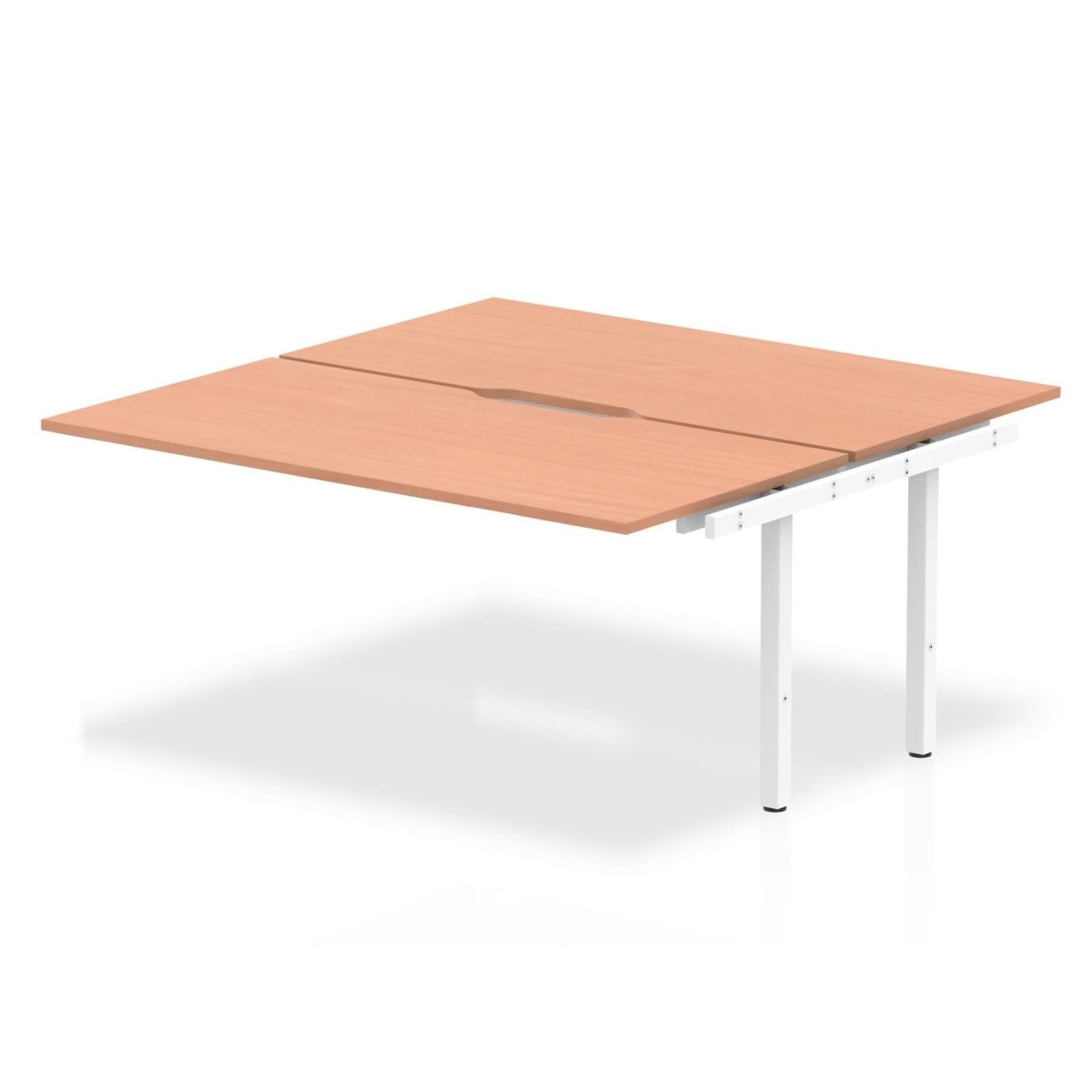 Office furniture evolve-plus-b2b-extension-kit Dynamic  Walnut Silver  140 Wide
