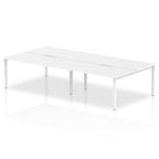 Office furniture evolve-plus-b2b-desk-4-person Dynamic  White 160 Wide