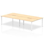 Office furniture evolve-plus-b2b-desk-4-person Dynamic  Maple 160 Wide