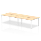 Office furniture evolve-plus-b2b-desk-4-person Dynamic  Maple 120 Wide