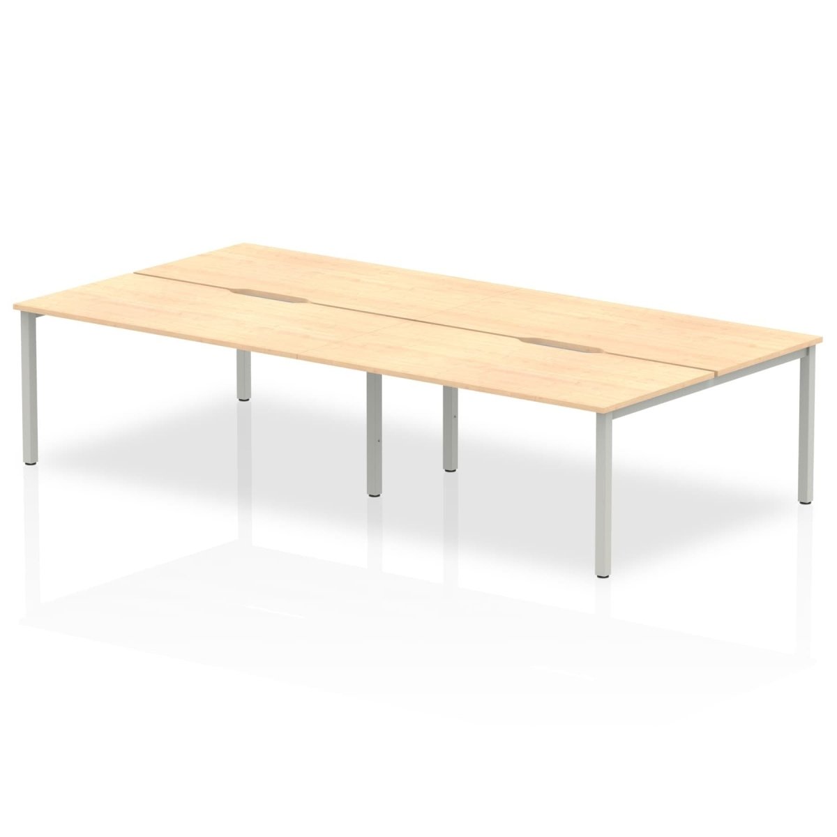 Office furniture evolve-plus-b2b-desk-4-person Dynamic  Maple 160 Wide