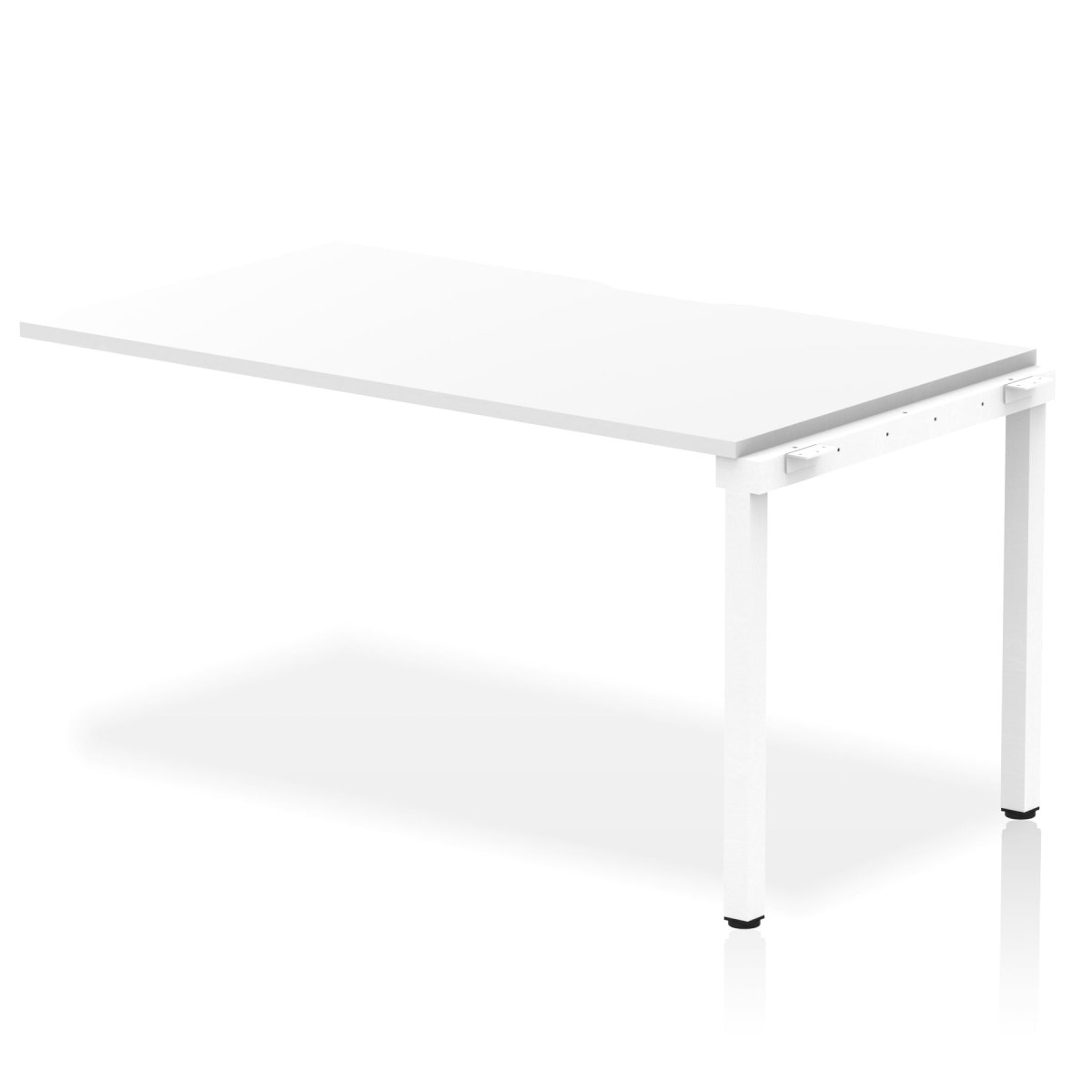 Office furniture evolve-plus-single-row-extension-desk Dynamic  White 120  Wide White Wide