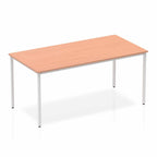 Office furniture impulse-straight-table-box-frame-leg Dynamic  Beech 160 Wide 