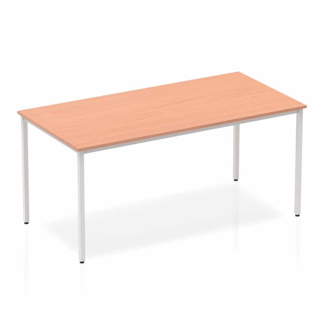 Office furniture impulse-straight-table-box-frame-leg Dynamic  Beech 160 Wide 