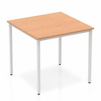 Office furniture impulse-straight-table-box-frame-leg Dynamic  Oak 800 Wide 