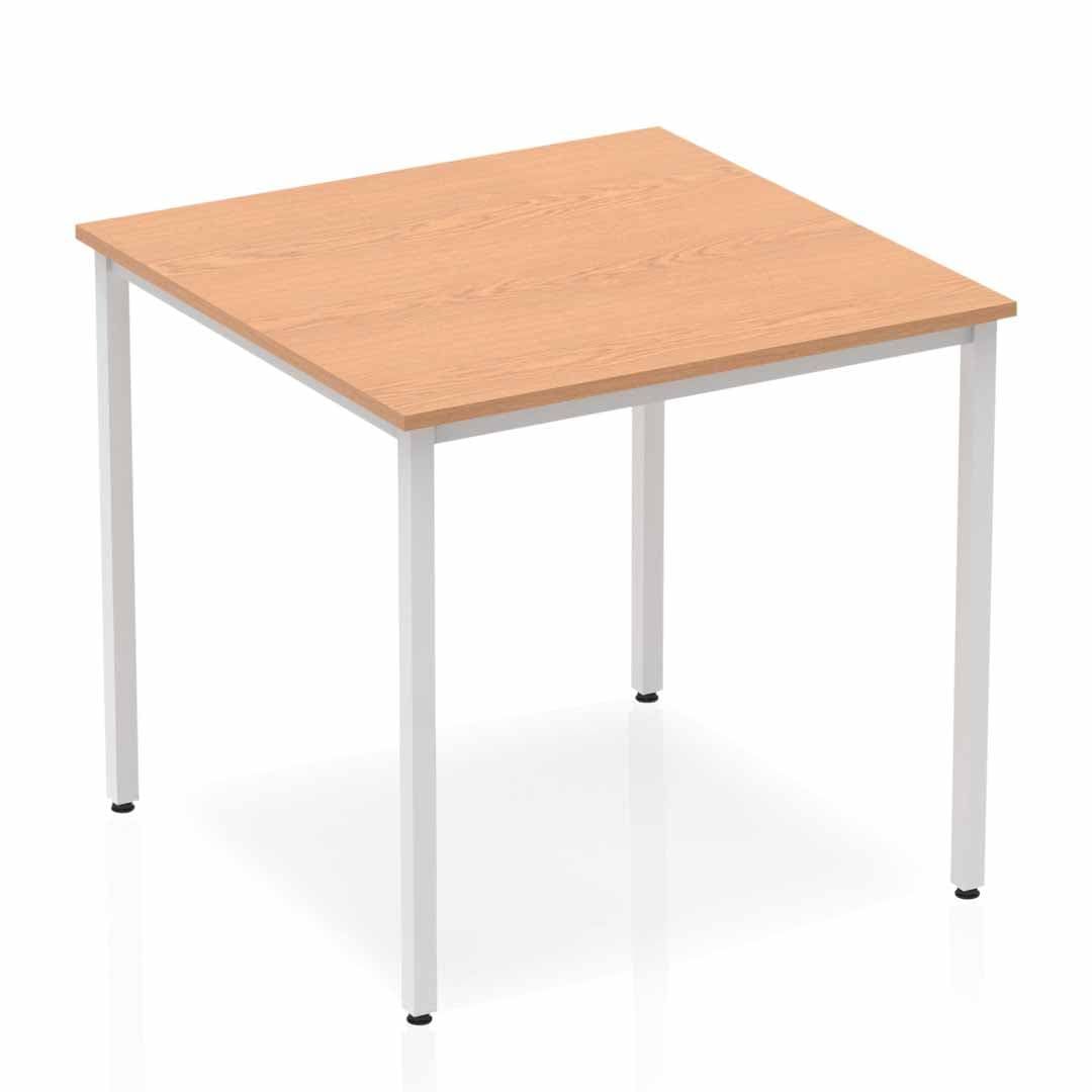 Office furniture impulse-straight-table-box-frame-leg Dynamic  Oak 800 Wide 