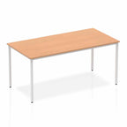 Office furniture impulse-straight-table-box-frame-leg Dynamic  Oak 160 Wide 