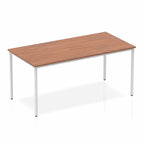 Office furniture impulse-straight-table-box-frame-leg Dynamic  Walnut 160 Wide 
