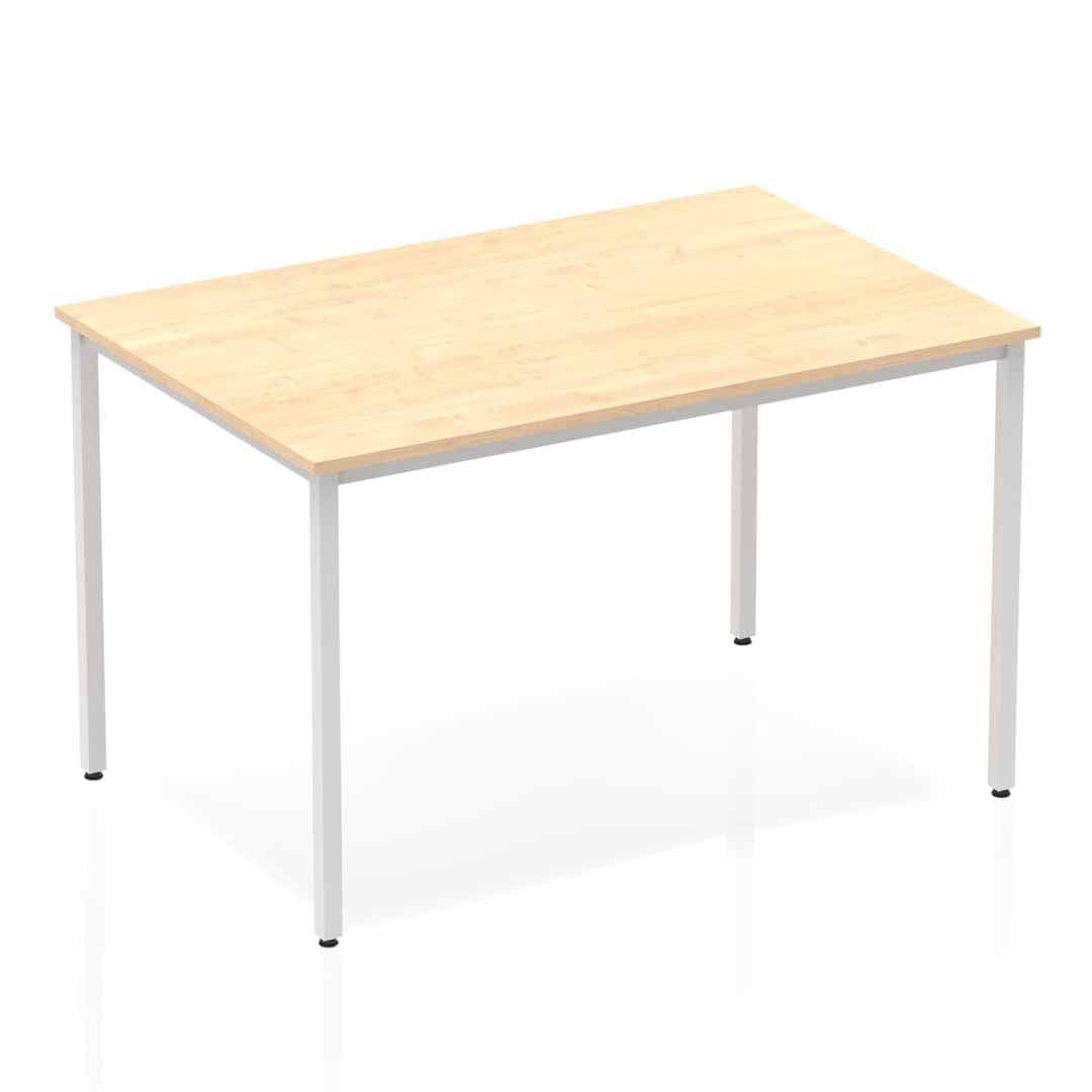 Office furniture impulse-straight-table-box-frame-leg Dynamic  Maple 120 Wide 