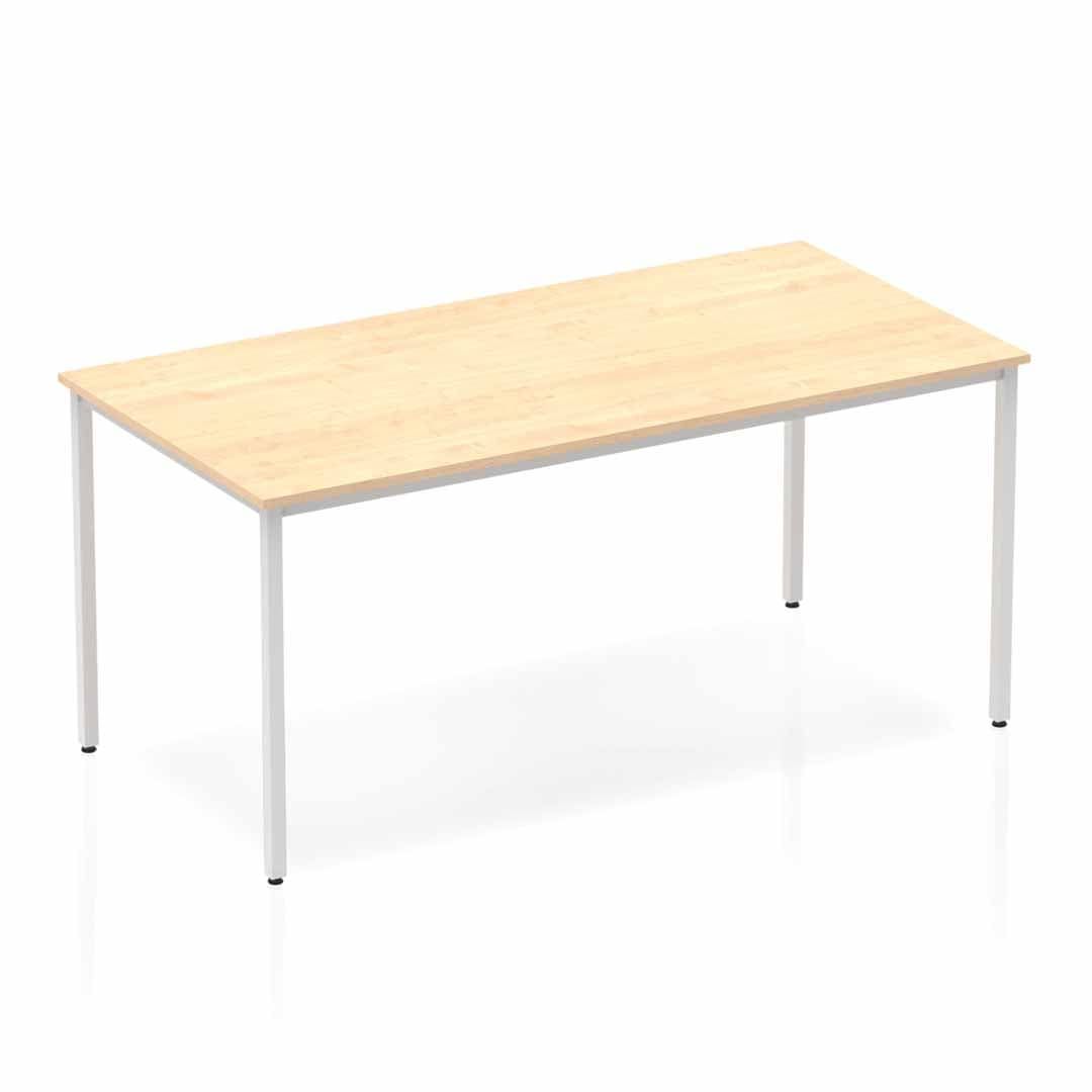 Office furniture impulse-straight-table-box-frame-leg Dynamic  Maple 160 Wide 