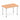 Office furniture impulse-120cm-straight-table-with-post-leg Dynamic  Oak Desk  SilverLeg