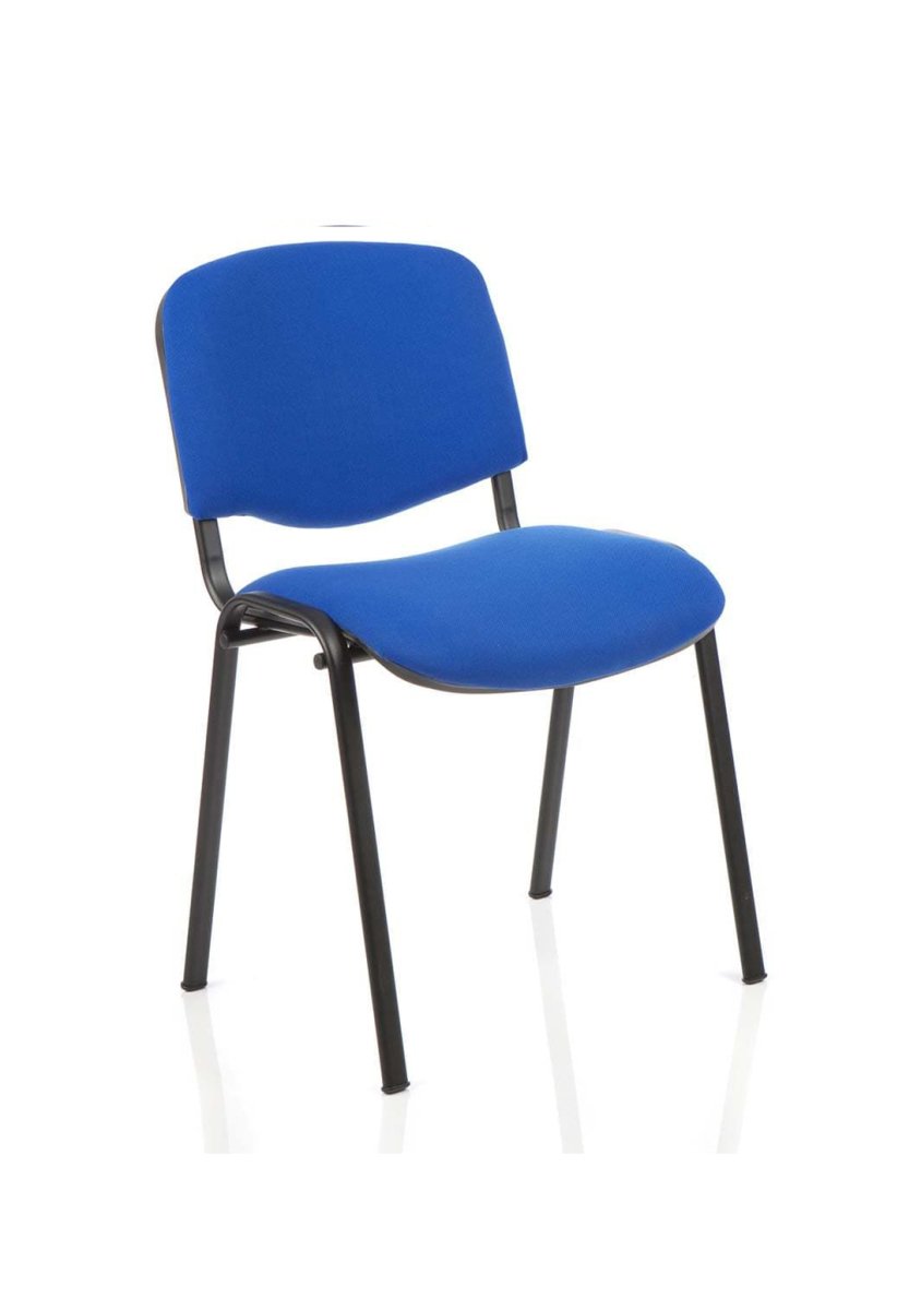 Office furniture iso-stacking-chair Dynamic  Wine Colour Black 