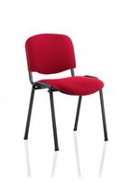 Office furniture iso-stacking-chair Dynamic  Charcoal Colour Black 