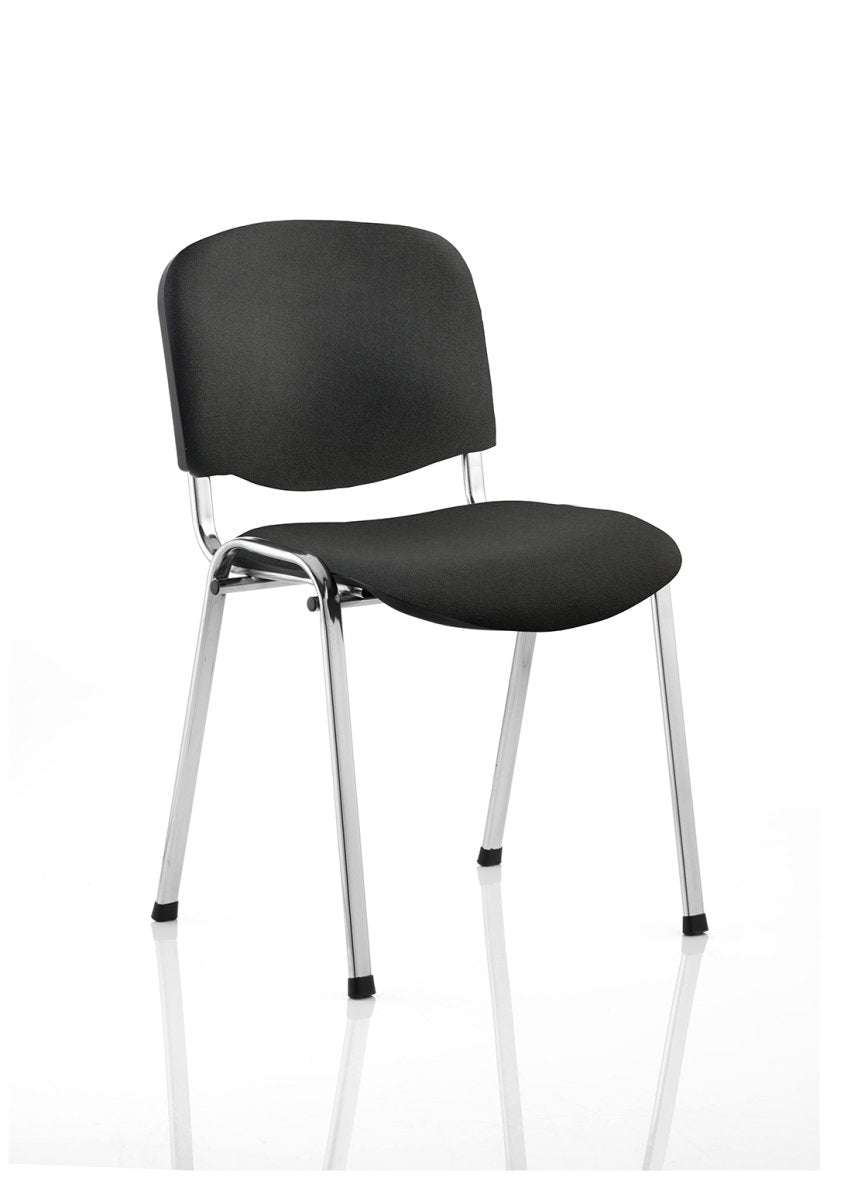 Office furniture iso-stacking-chair Dynamic  Bespoke Stevia Blue Colour Black 