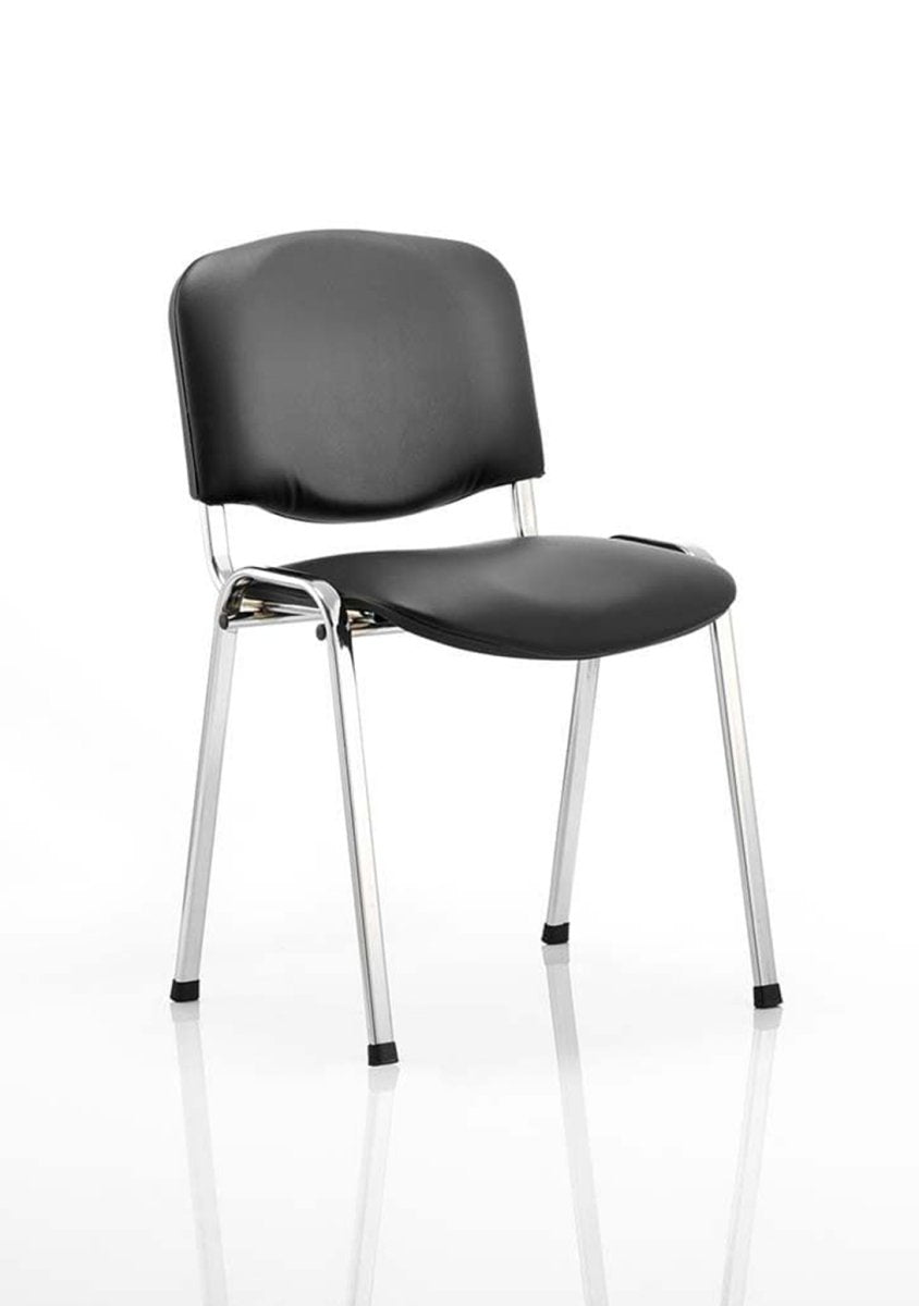 Office furniture iso-stacking-chair Dynamic  Bespoke Ginseng Chilli Colour Black 