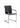 Office Visitor Chair Echo Medium Back Leather Cantilever with Arms Black   