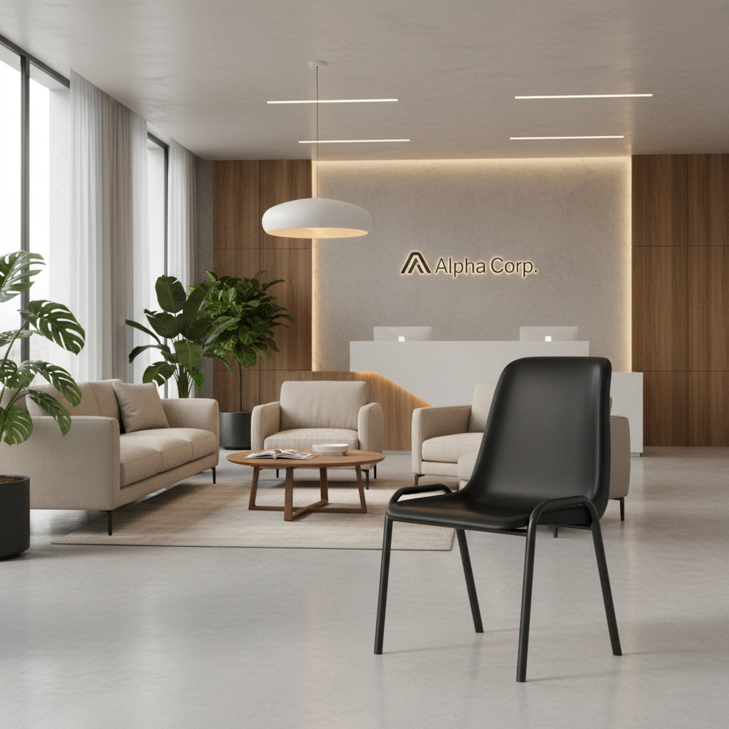 Office furniture poly-stacking-visitor-chair Dynamic     