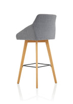 Office furniture carmen-wooden-leg-high-stool Dynamic   Colour Bespoke Wire 