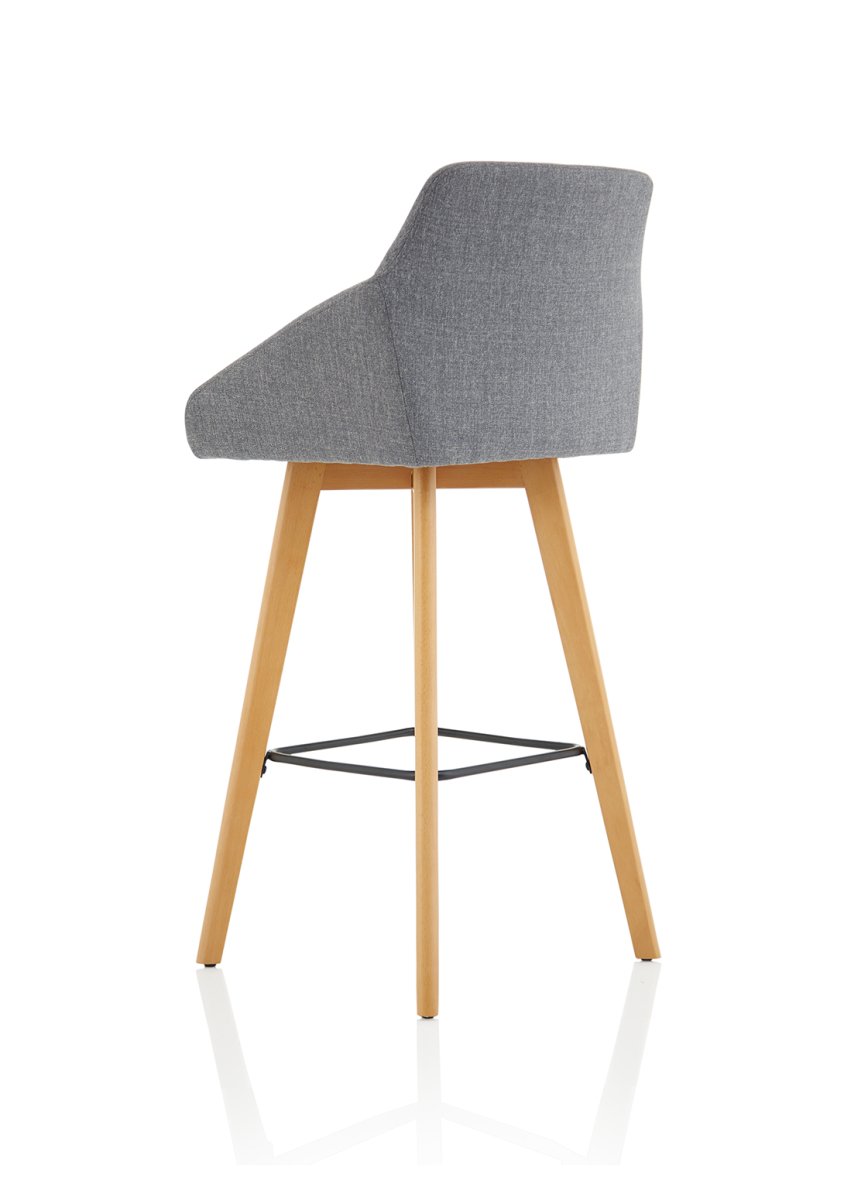 Office furniture carmen-wooden-leg-high-stool Dynamic   Colour Bespoke Wire 