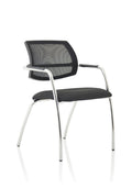 Visitor Chair  Swift Medium Back (Straight Leg) Black   