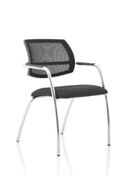 Visitor Chair  Swift Medium Back (Straight Leg) Black   