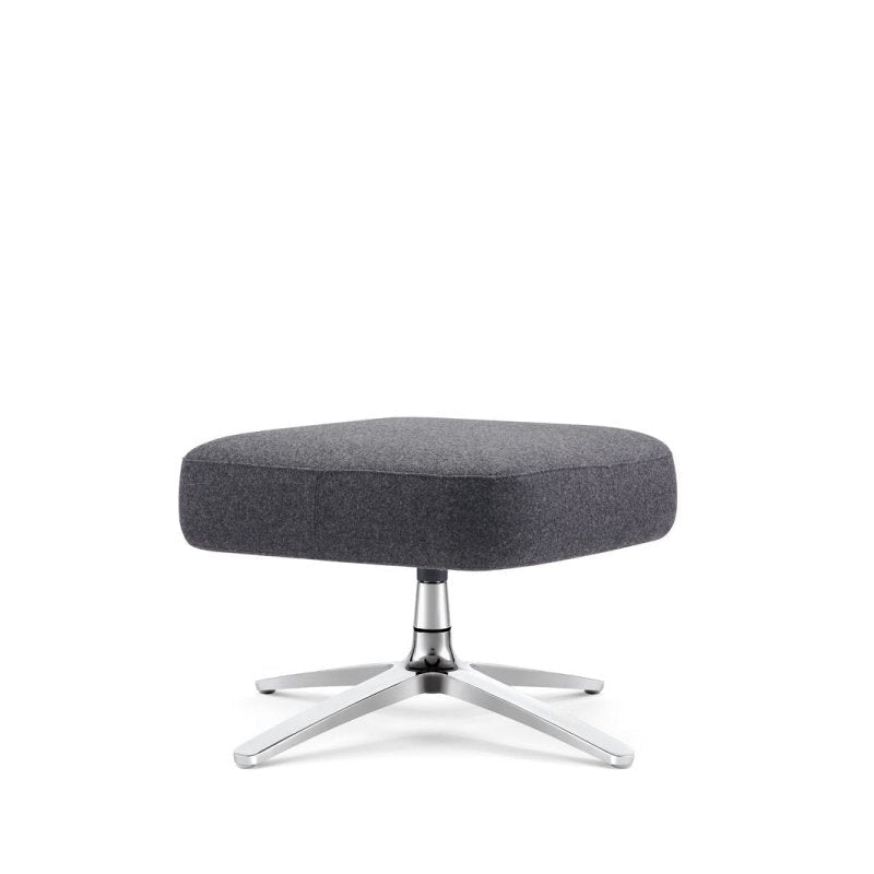 Office Sofia Footstool  Colour Charcoal That’s My Office Furniture, 360 Degree View storage, desk, chair