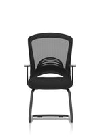 Office furniture astro-visitor-cantilever-leg-mesh-chair Dynamic   Colour Bespoke Bergamot Cherry 