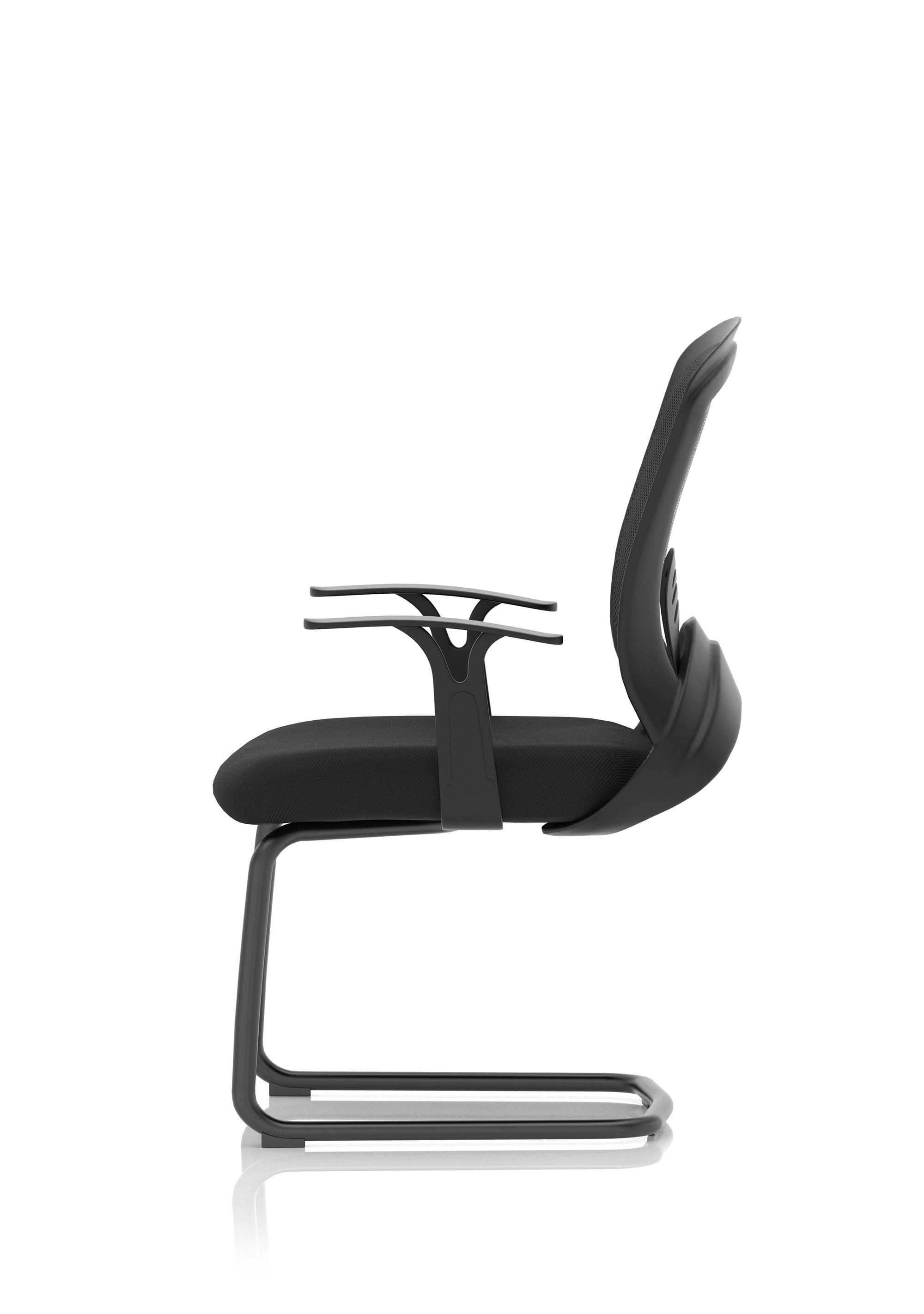 Office furniture astro-visitor-cantilever-leg-mesh-chair Dynamic   Colour Bespoke Maringa Teal 