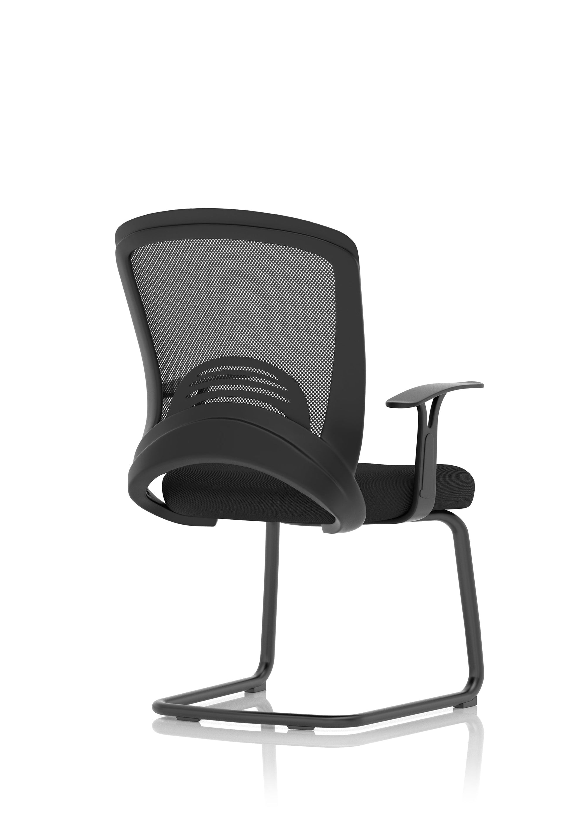 Office furniture astro-visitor-cantilever-leg-mesh-chair Dynamic   Colour Bespoke Stevia Blue 