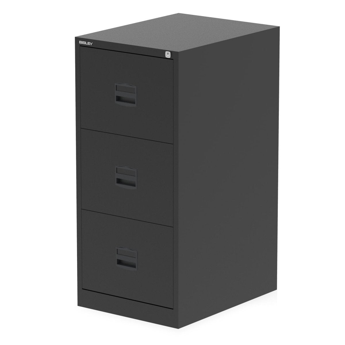 Filing Cabinet 2 3 or 4 Drawers in 3 colours by Bisley Qube Black